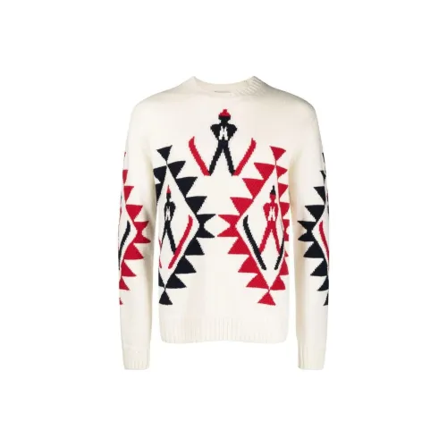 MONCLER Белые Мужские Свитера