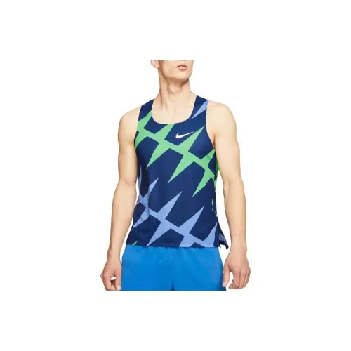 Nike Blue Men's Tank Tops Nike Синий Мужские Майки