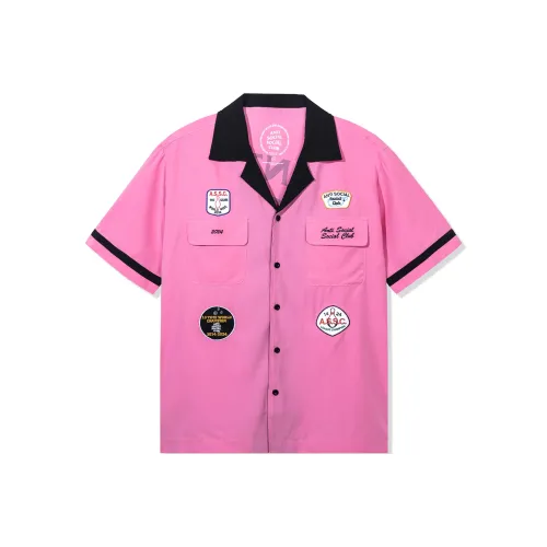 ANTI SOCIAL SOCIAL CLUB SS24 Рубашка Мужская Розовая