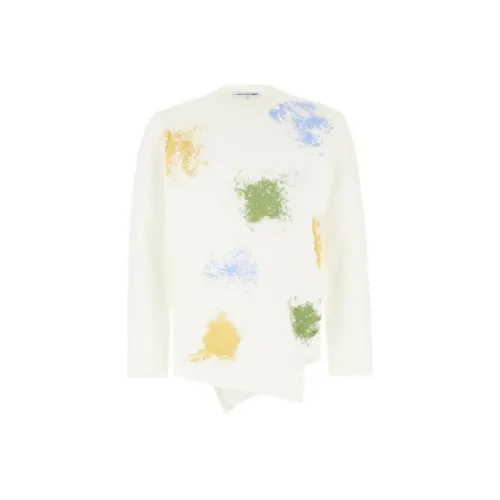 COMME DES GARCONS SHIRT Белый Мужской Свитшот