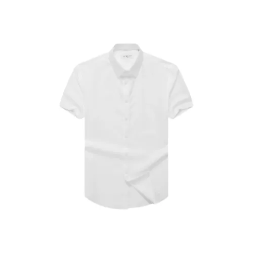 YOUNGOR Рубашка Мужская Белая Саржа