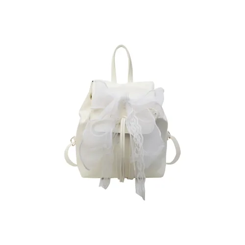 RIVMIND ПУ (полиуретан) Рюкзак Женские Бежевый Черный Синий Серебряный Розовый