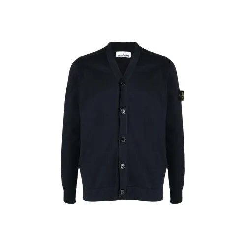 Stone Island Черные Мужские Свитера