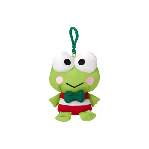 Sanrio Nylon Collection Big Eyed Frog Plush Pendant 17cm Рекомендуемая высота
