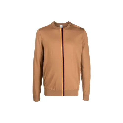 Paul Smith Имбирно-желтые Мужские Свитера