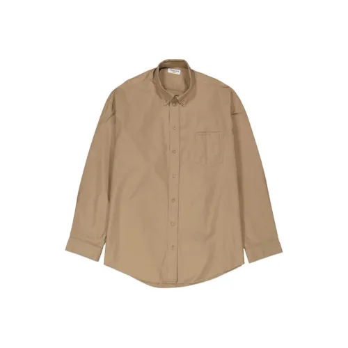 Balenciaga Рубашка Унисекс Бежевый Желтый