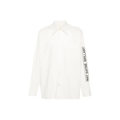 MM6 MAISON MARGIELA Рубашка Мужская Айвори Белый