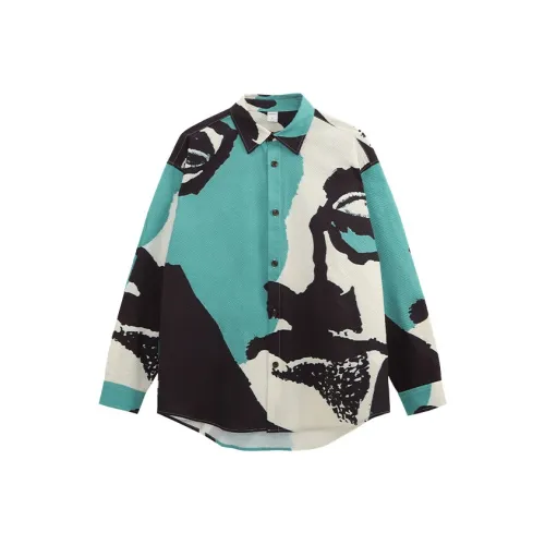 M MAICCO Men's Blue Shirts