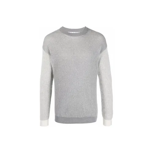 Off Белый FW21 Серый Мужские Свитера