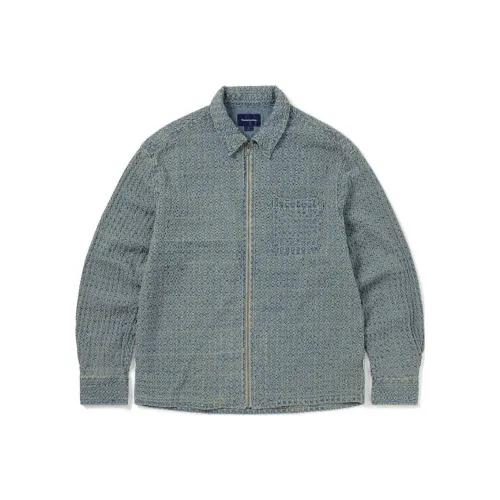 Thisisneverthat FW24 Промытый синий Унисекс Рубашки