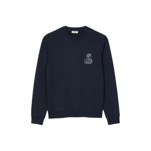 Sandro Chinese New Year Series 125/Темно-синий Мужские Свитшоты