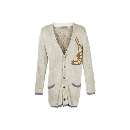 Yohji Yamamoto Айвори Мужские Свитера