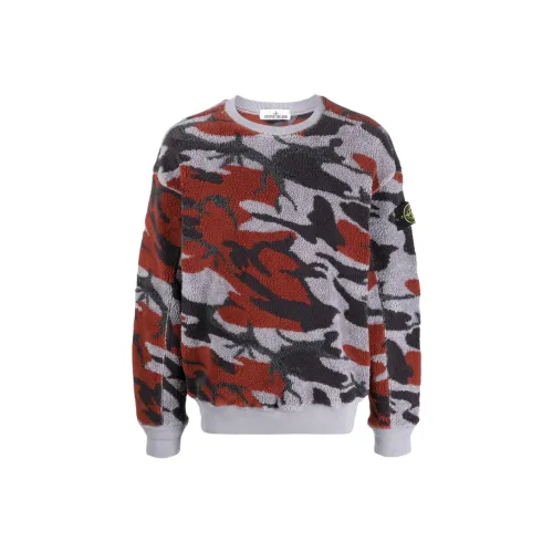 Stone Island Мужские Свитера Фиолетовые