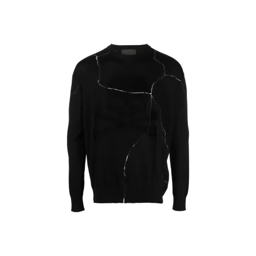 PHILIPP PLEIN Черные Мужские Свитера