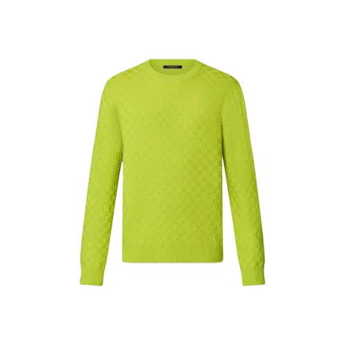 LOUIS VUITTON Свитер Мужской Зеленый