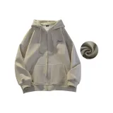 Утолщенный с флисовой подкладкой, светлый кофейный