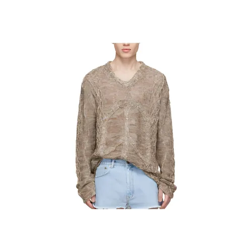 ERL Коричневый Мужской Свитеры