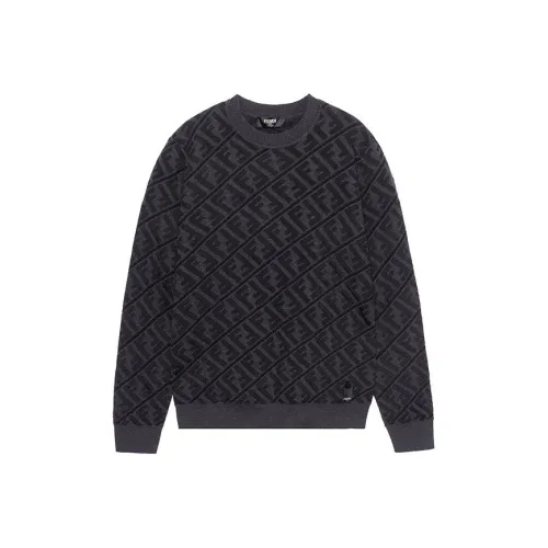 Fendi Черные Мужские Свитера