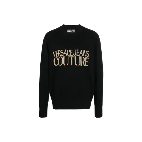 VERSACE JEANS SS23 Свитер Мужской Черный