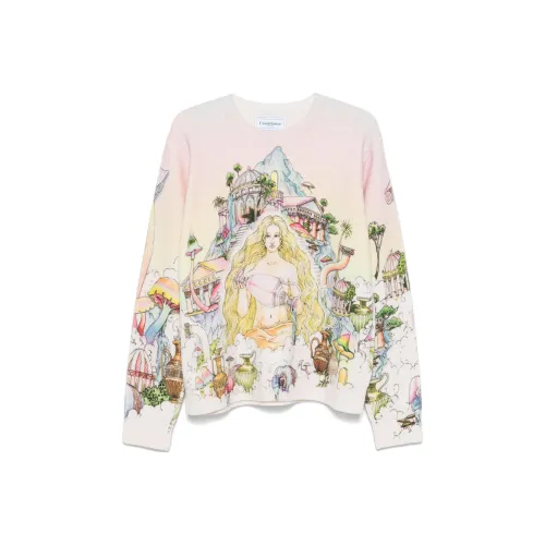 CASABLANCA FW24 Свитер Мужской Бежевый