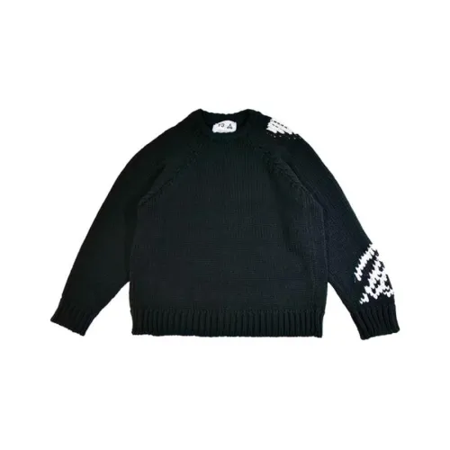 Y 3 X Дворцовый Co Branded Черный Унисекс Свитеры