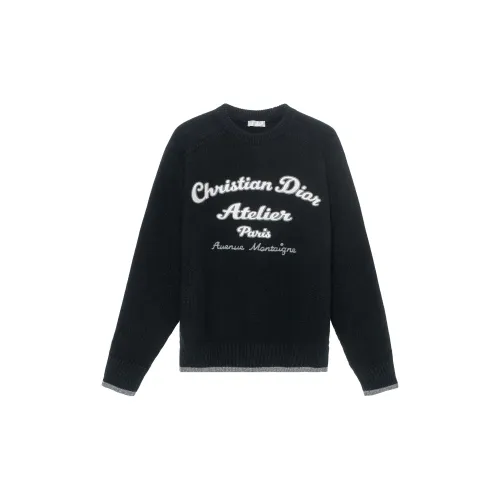 DIOR Quarterly New Products Черные Мужские Свитера