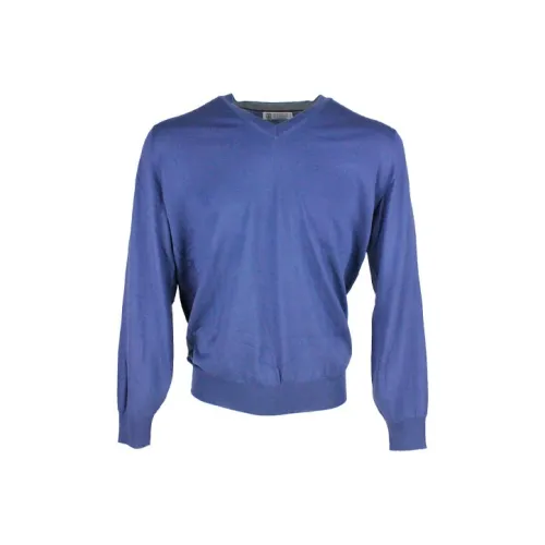 BRUNELLO CUCINELLI Свитер Мужской Синий