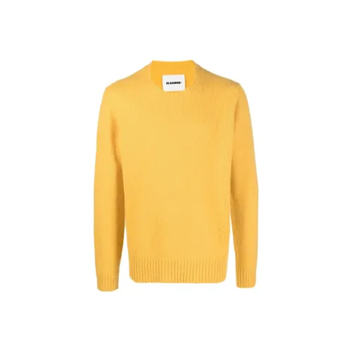 JIL SANDER Желтые Мужские Свитера