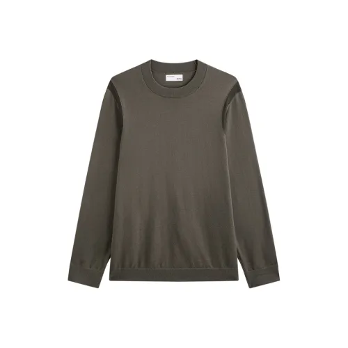 GXG Серый Зеленый Мужские Свитера