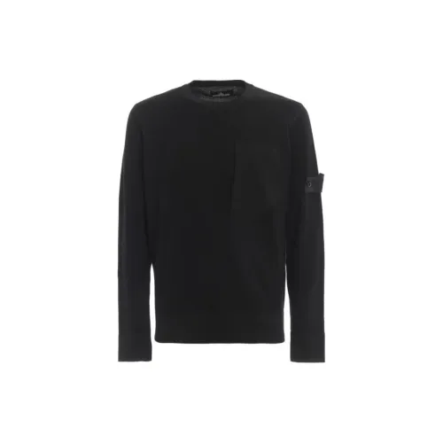 Stone Island Черные Мужские Свитера