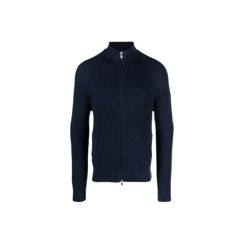 BRUNELLO CUCINELLI Морской синий Мужские Свитера