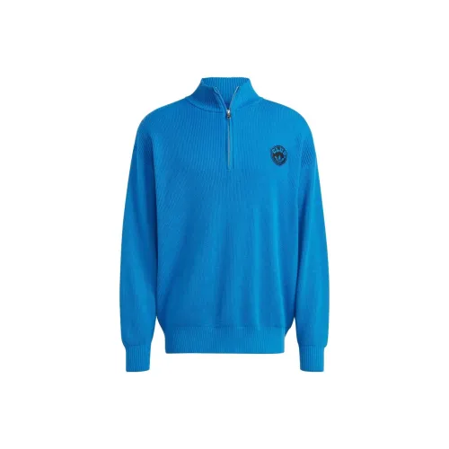 Adidas Blue Men's Sweaters Адидас Синий Мужские Свитера
