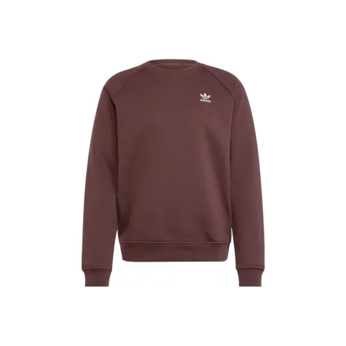 Adidas Originals Trefoil Essentials Свитшот Мужской Темно-Красный