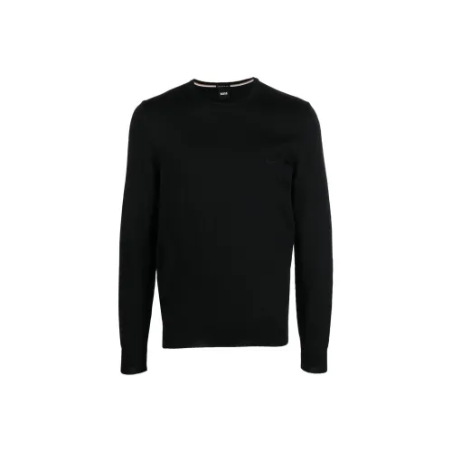 Hugo Boss Черные Мужские Свитера