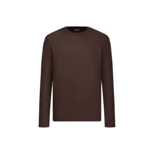 Biyin Leufen Свитер Мужской Кофе