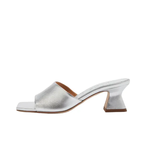 Aeyde Слипоны 4,5 см Женские Серебряные