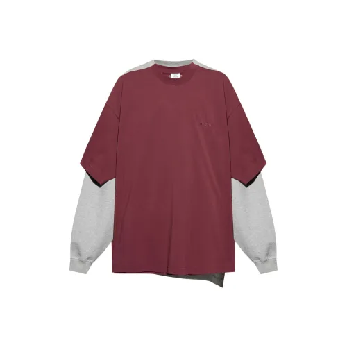 Vetements Бордо Красный Мужские Толстовки