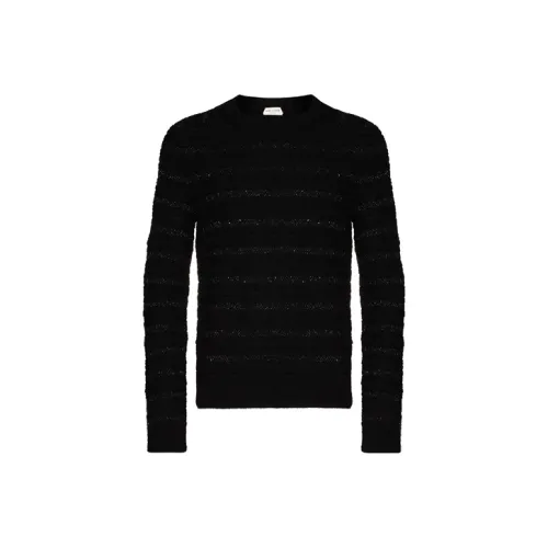 SAINT LAURENT Свитер Мужской Черный