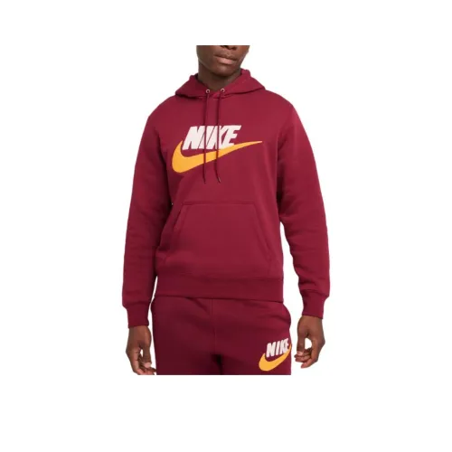 Nike Red Men's Hoodies Найк Красный Мужские Толстовки
