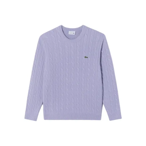 LACOSTE Свитер Мужской Светло-фиолетовый