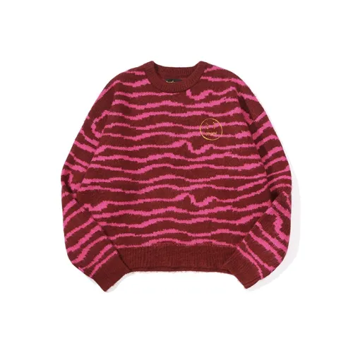 Drew House Smiley Collection Красный Унисекс Свитеры