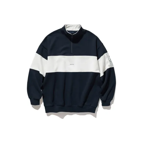 Nautica White Sail Длинный рукав Свитшот Унисекс