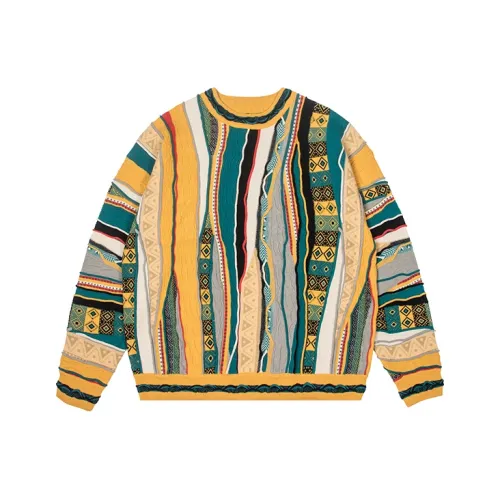 MEDRIA Свитер Унисекс Желтый Зеленый