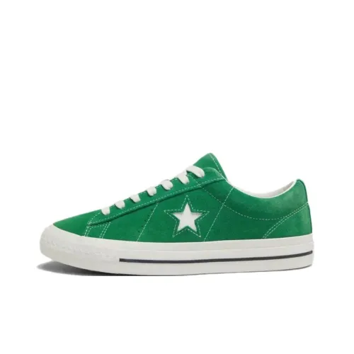 Конверс ONE STAR 95 противоскользящие устойчивые к истиранию низкий топ кроссовки для скейтбординга унисекс зеленый