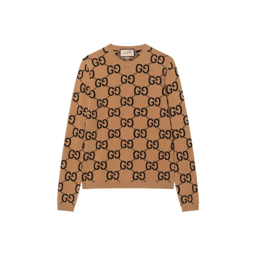 GUCCI GG SS23 Свитер Мужской CAMEL