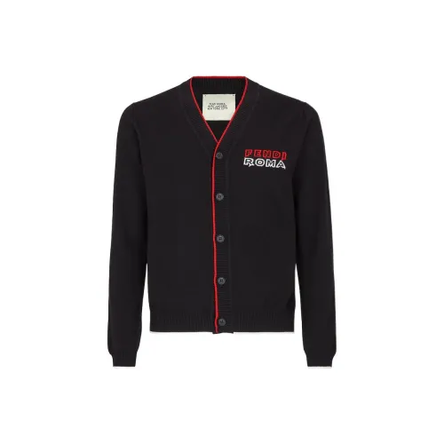 FENDI Мужские черные свитера