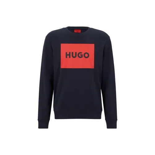 Hugo Boss Темно-синие мужские свитеры