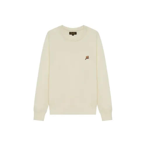 Teenie Weenie Men FW24 Свитер Унисекс Айвори Белый