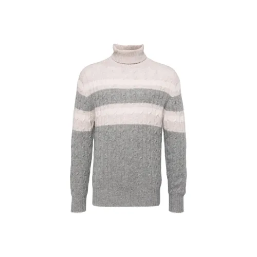 N.Peal Серый Мужской Свитеры