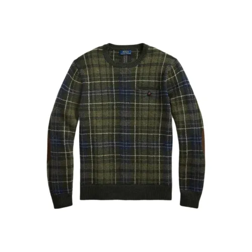 Polo Ralph Lauren SS22 Кашемировый свитер мужской зеленый
